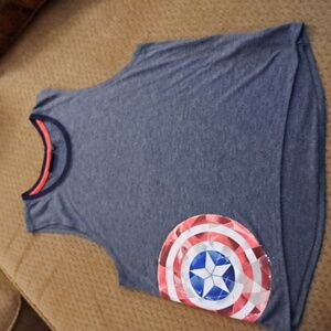 Her Universe Marvel Captain America Small Tank Top